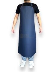 Suni Deri Lacivert Renk Mutfak Kasap Mermerci Önlüğü