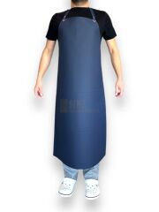 Suni Deri Lacivert Renk Mutfak Kasap Mermerci Önlüğü