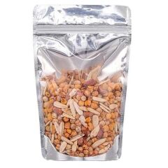 Şeffaf Metalize Kilitli Doypack 20x30x10 cm - 1000 gr 50 Adet