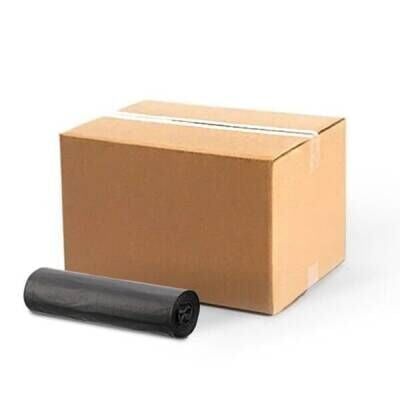 Jumbo Boy Siyah Çöp Torbası 80x110 cm - 800 gr 10 lu