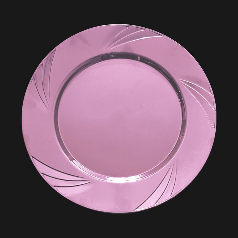 PARTY TABAK 9 İNC 6'LI  B.PEMBE