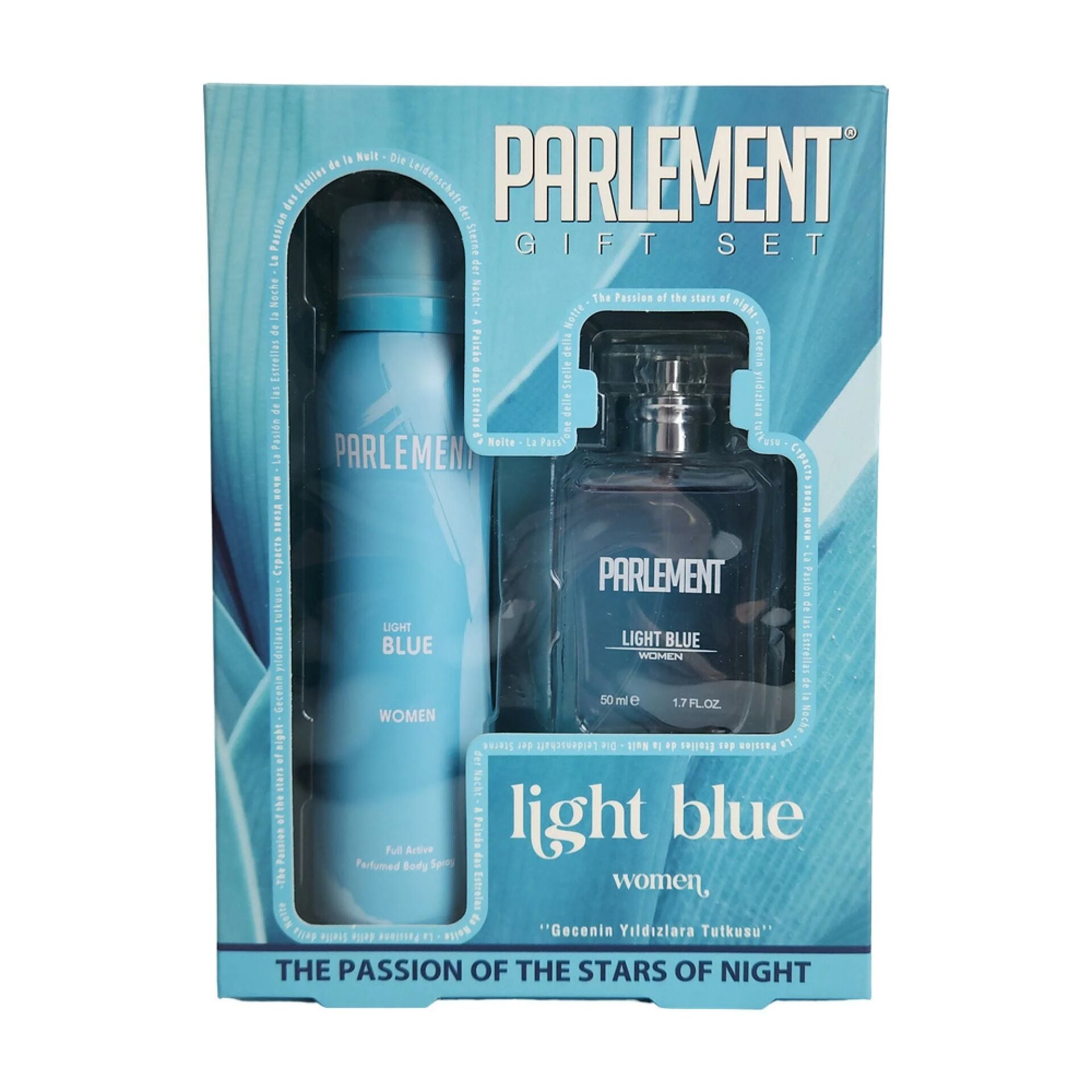 Parlement Light Blue Bayan Set 60Ml Edt + 150 Ml Deodorant